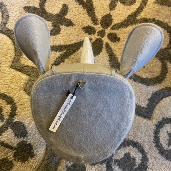 Handmade felt Elephant and Rhino decorative heads - Picture 6 of 6